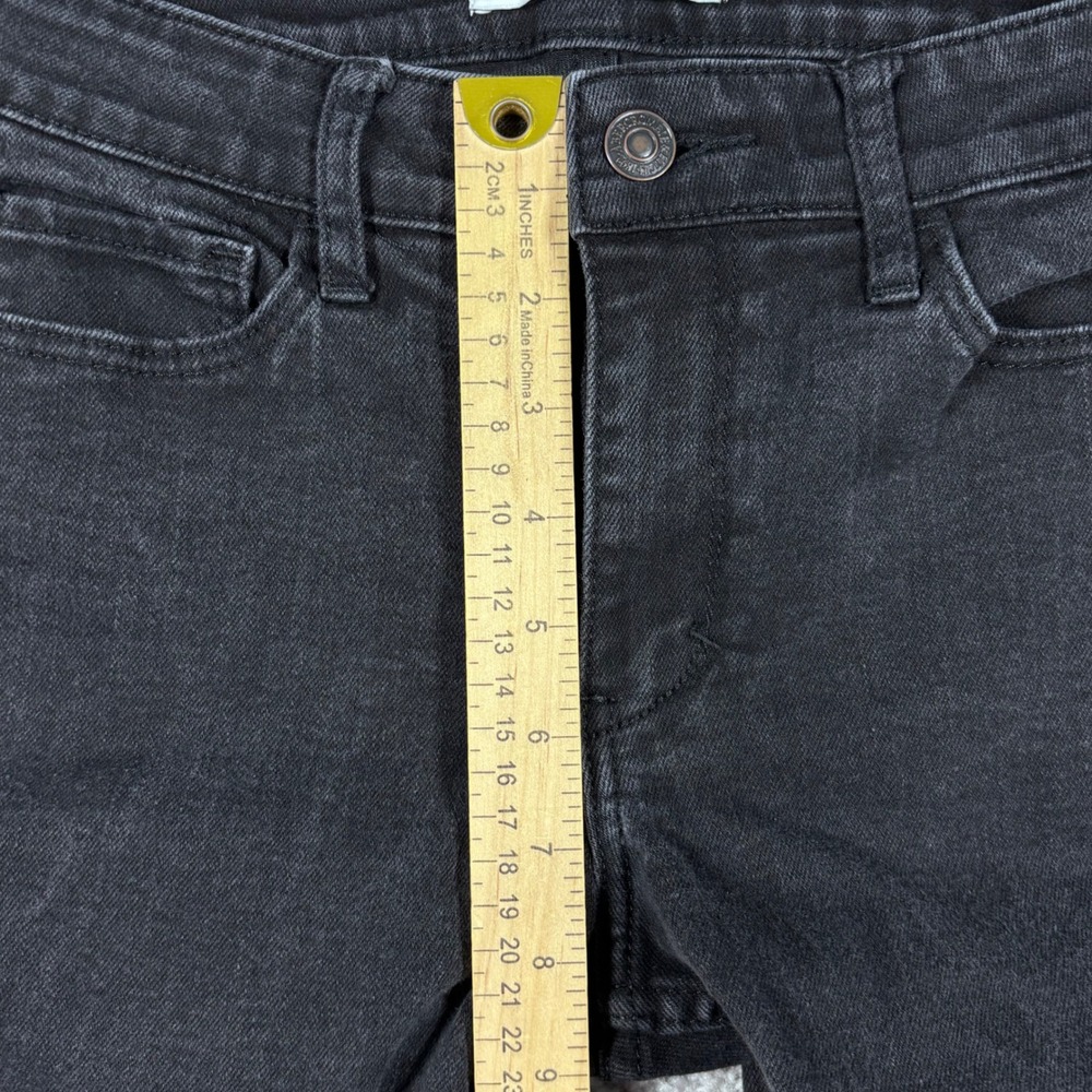 Abercrombie & Fitch Womens 6S Faded Black Skinny Jeans W28 L29 Mid Rise Stretch - Picture 10 of 13